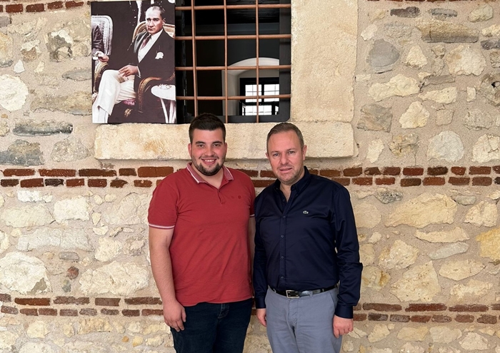 Gün’den Başkan Ilık’a “Hayırlı Olsun” ziyareti