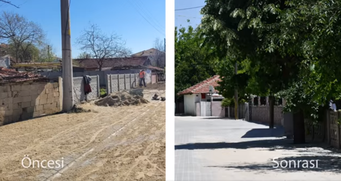 Durak Mahallesi’nde 10 Bin Metrekarelik Yenileme