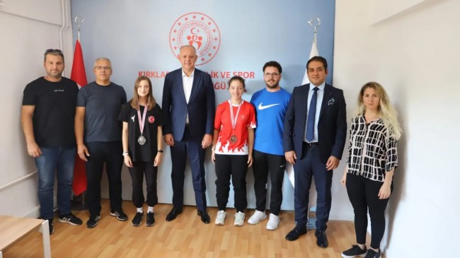 Müdür Babuşçu Başarılı Sporcular ile Buluştu