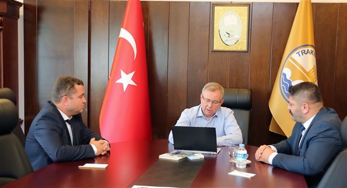 Güreş Federasyonu Temsilcilerinden Rektör Tabakoğlu’na Ziyaret