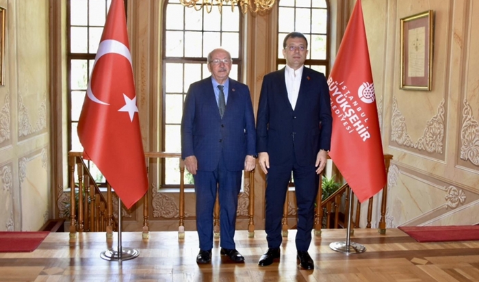Başkan Albayrak’tan Başkan İmamoğlu’na Ziyaret