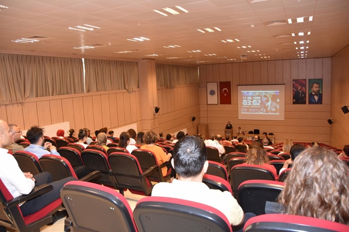 Tekirdağ NKÜ'de Depreme Hazırlık ve İlk Yardım Semineri Verildi