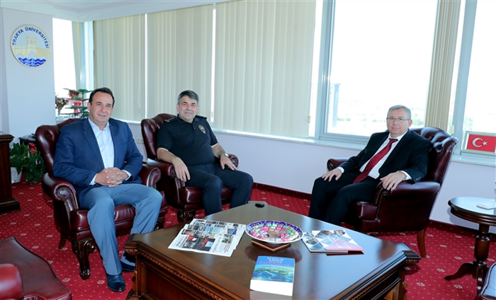 Edirne İl Emniyet Müdüründen İade-i ziyaret