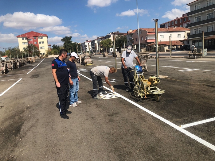 Pazarcı Esnafı İşgaliye Yeri Çizim Çalışmaları Yapıldı