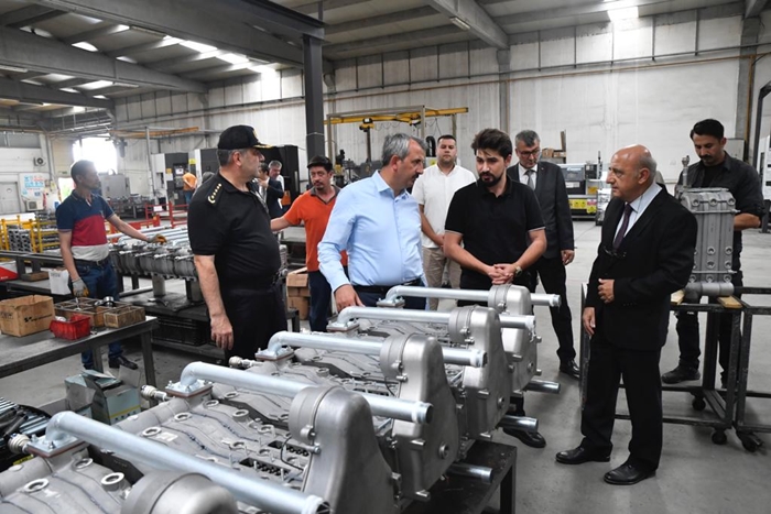 Edirne Valisi Sezer, Edirne OSB'deki Genişleme Çalışmalarını İnceledi
