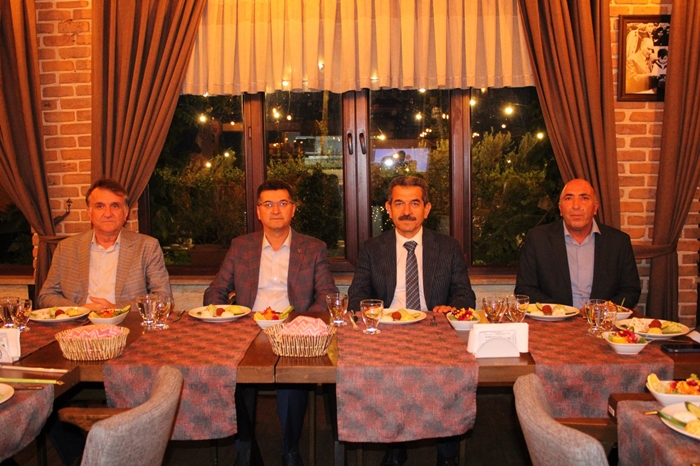 Kırklareli İl Tarım ve Orman Müdürü Mehmet Aksoy'a Veda Yemeği