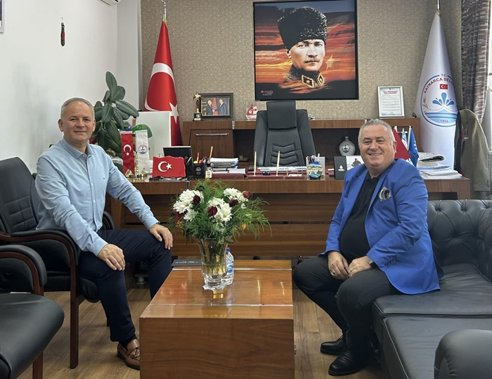 Lüleburgaz Lokantacılar Odası Başkanı Yaman’dan Kaynarca Belediye Başkanı Türker'e Nezaket Ziyareti