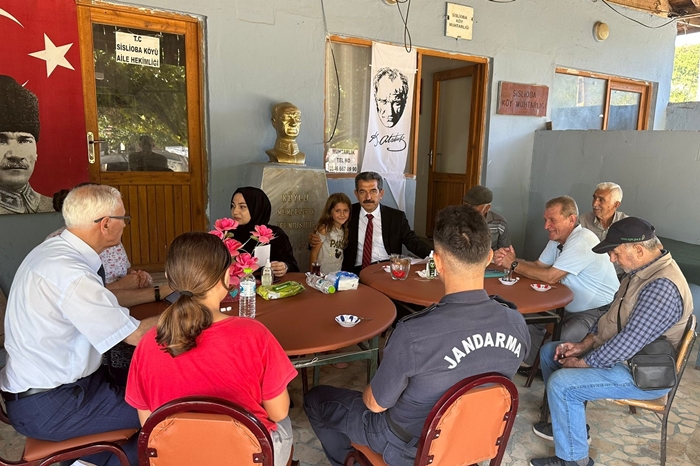 Sislioba Köyü Vali Ekici’yi ağırladı