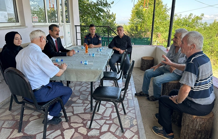 Vali Ekici Avcılar Köyünü Ziyaret Etti