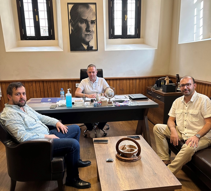 AK Parti Kırklareli İl Başkanından Başkan Soner Ilık'a Ziyaret