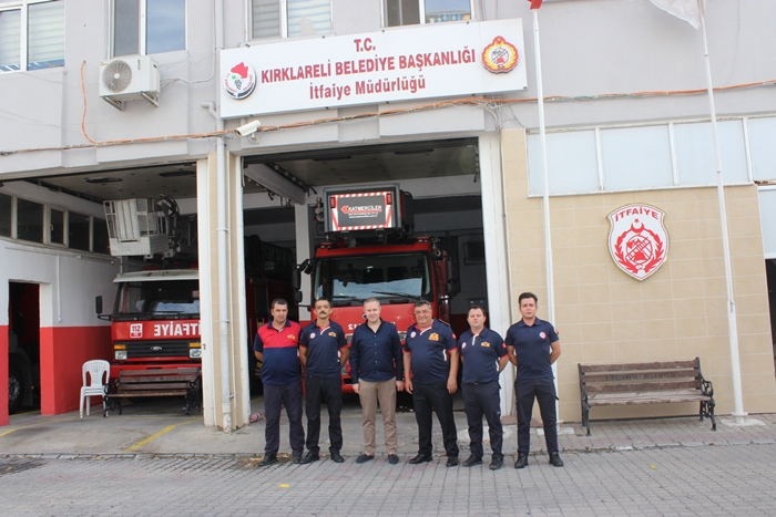 Başkan Ilık’tan İtfaiye Personeline Ziyaret