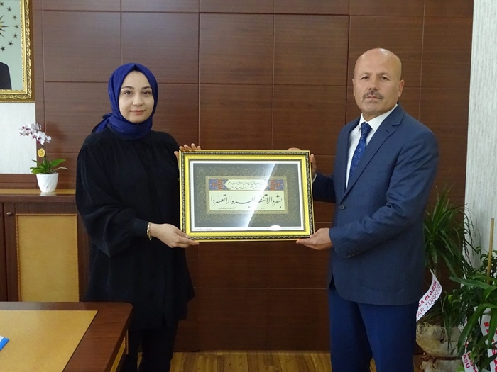 Pınarhisar İlçe Müftülüğünden Mevlidi Nebi Haftası Dolayısıyla Kaymakam Çanakcıoğlu'na Ziyaret