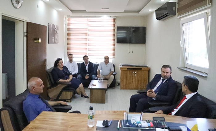 Vali Ekici’den Alpullu Belediyesine Ziyaret