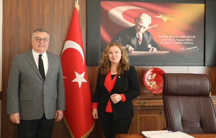 Başkan Kesimoğlu’ndan Müdür Özefsun’a İade-i Ziyaret