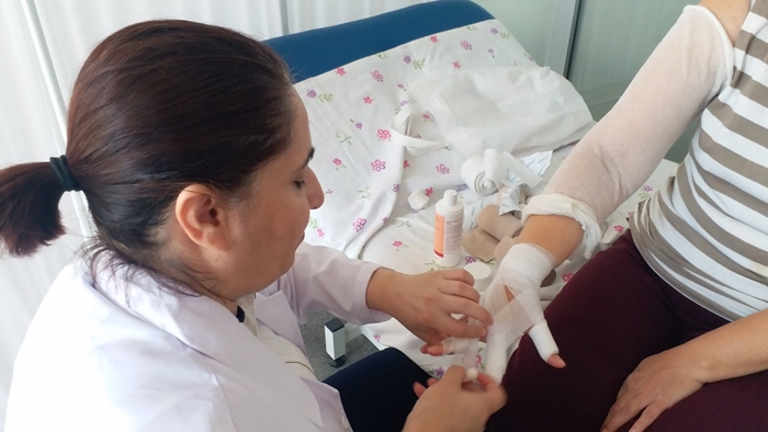 Ergene Belediyesi Evde Sağlık Hizmetlerini Sürdürüyor
