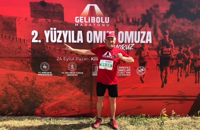 Vize'li Bülent Türker, Üç Maratonda Üst Üste Madalya Aldı