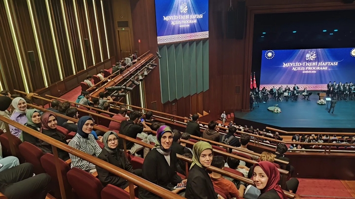 Kırklareli Gençleri Mevlid-i Nebi Açılış Programına Katıldı
