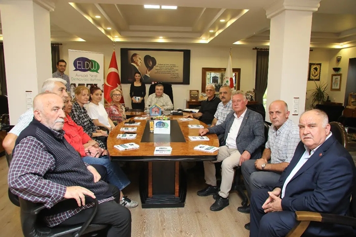 Mahalle Muhtarlarından Başkan Kesimoğlu’na Ziyaret
