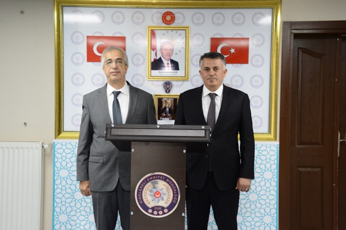 Rektör Şengörür’den İl Emniyet Müdürüne İade-i Ziyaret