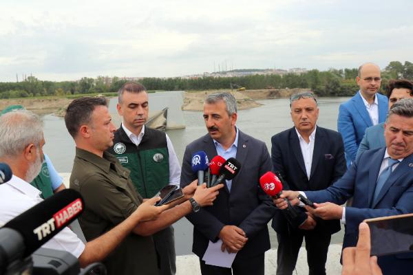 Edirne Valisi Sezer: Meriç Nehri'ndeki hidroelektrik santrali arızasına, tespit davası açıldı