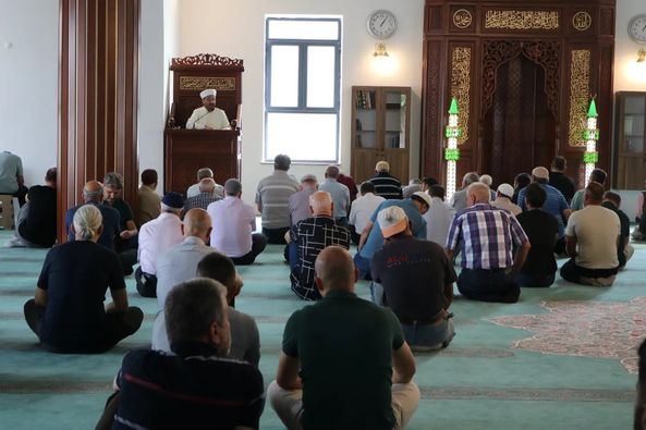 Ulu Cami'de Kur'an Kerim okundu
