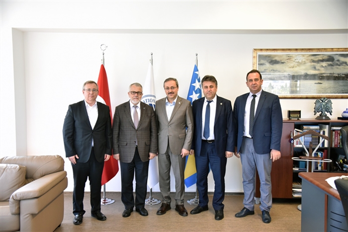 Balkan Üniversiteler Birliği Toplantısı Öncesi Saraybosna Üniversitesi Ziyareti