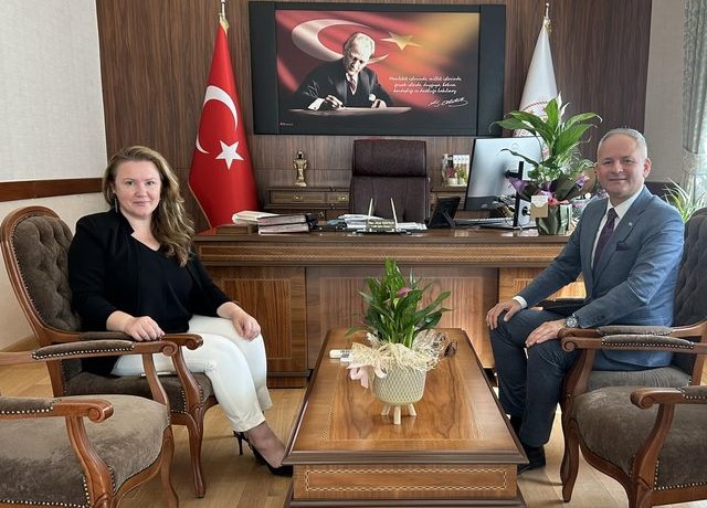 Başkan Türker’den Müdür Özefsun’a “Hayırlı Olsun” Ziyareti
