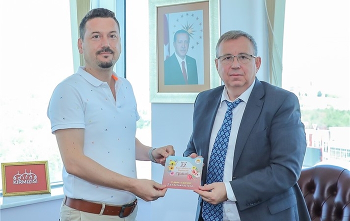 Trakya Üniversitesi Rektörü Prof. Dr. Erhan Tabakoğlu'na Nezaket Ziyareti