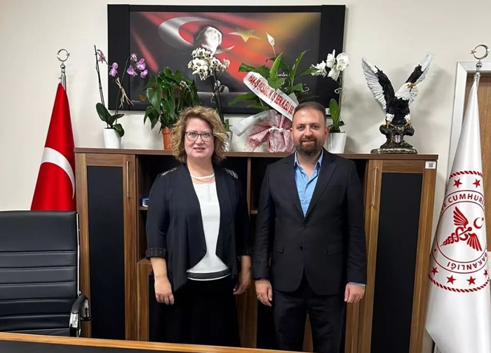 Müdür Cerit’ten Başhekim Çetin’e “Hayırlı Olsun” Ziyareti