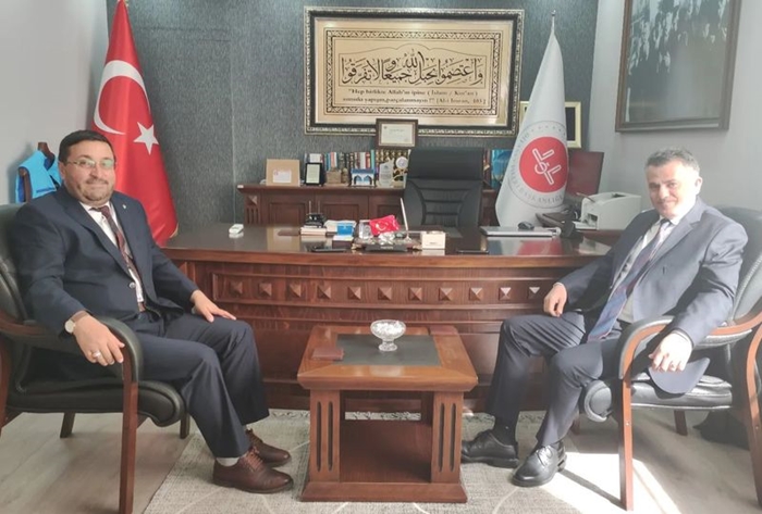 Emniyet Müdürü Çamuroğlu’ndan İl Müftüsüne İade-i Ziyaret