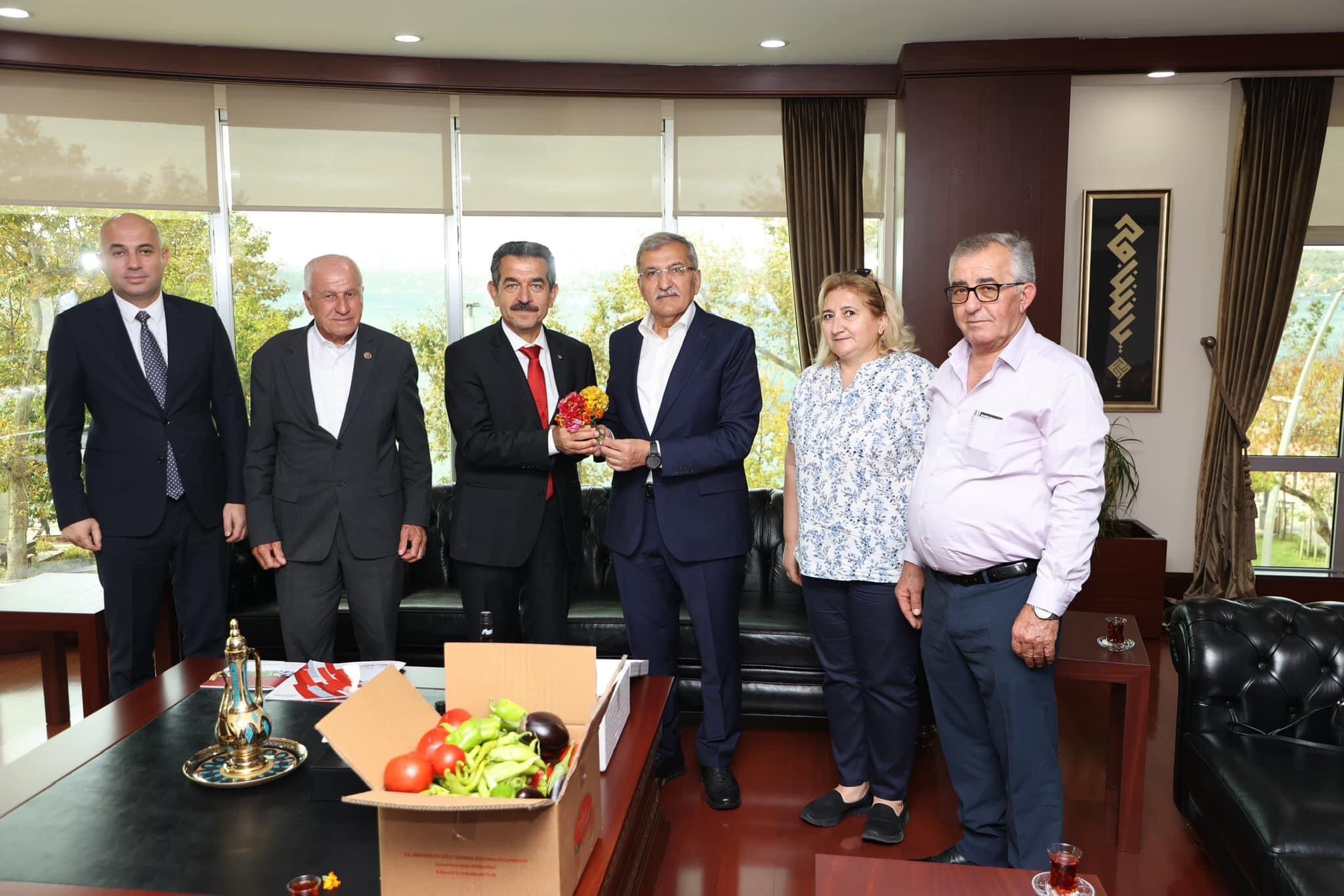 Vali Ekici Yöresel Lezzetleri İstanbul'a Tanıtmak İçin Beykoz Belediye Başkanıyla Buluştu