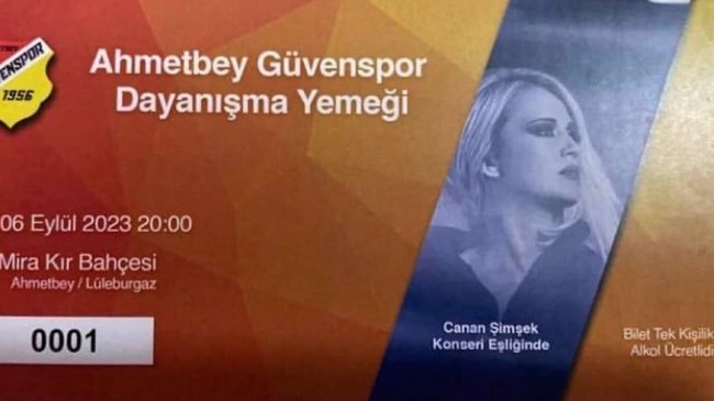 Ahmetbey Güvenspor Dayanışma Gecesi Biletleri Hızla Tükeniyor
