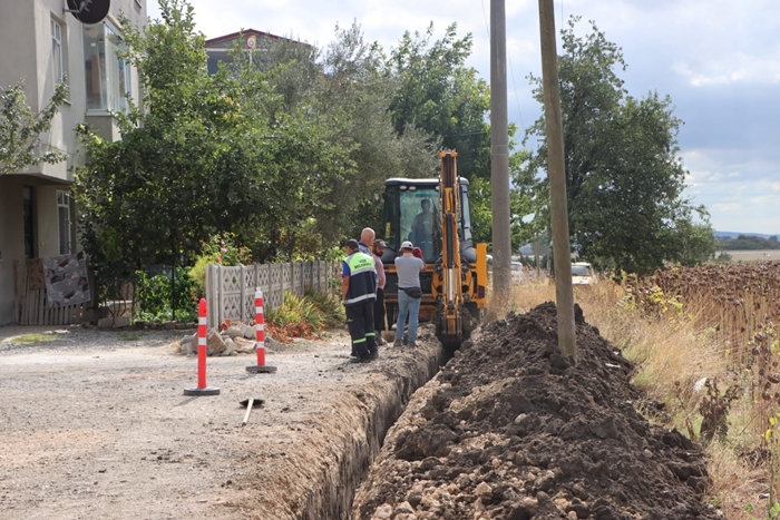 Vize’de Bir Mahallede Daha Doğalgaz Konforu Yakında