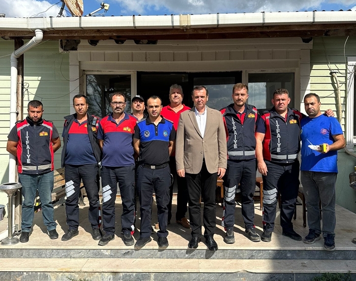Başkan Özalp İtfaiye Personellerinin Haftasını Kutladı