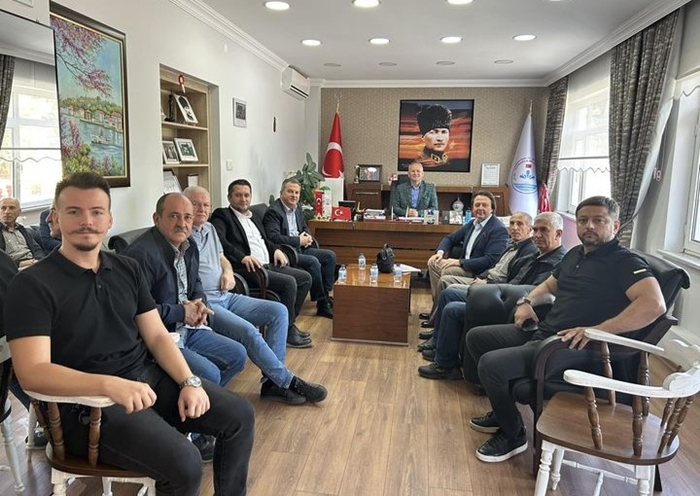 CHP Kırklareli İl Başkan Adayı Av. Bora Terzi'den Başkan Türker'e Ziyaret