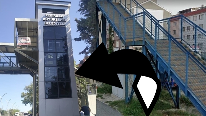 Vahit İnce Üst Geçidinde İyileştirmeler Yapıldı