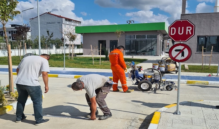 Çok Yakında Bu Parkta Çocuklar Trafik Eğitimi Alacak