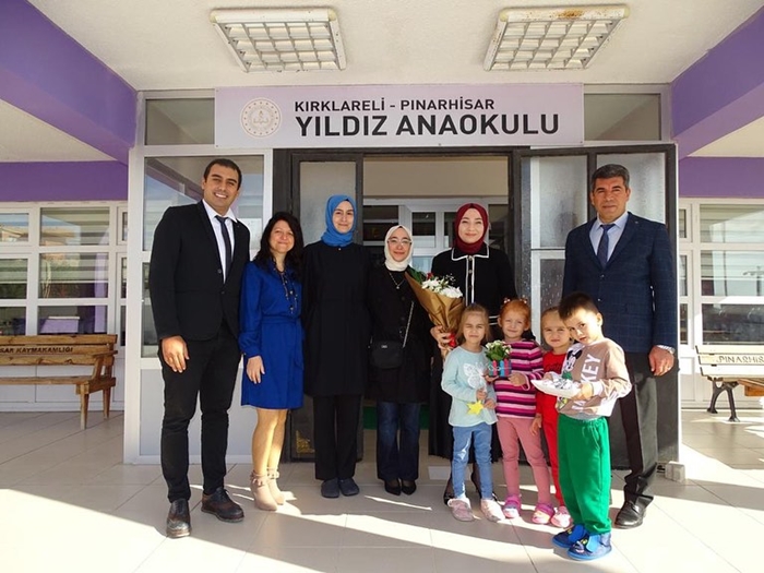 Kaymakam Çanakcıoğlu Anaokulu Öğrencileri İle Bir Araya Geldi