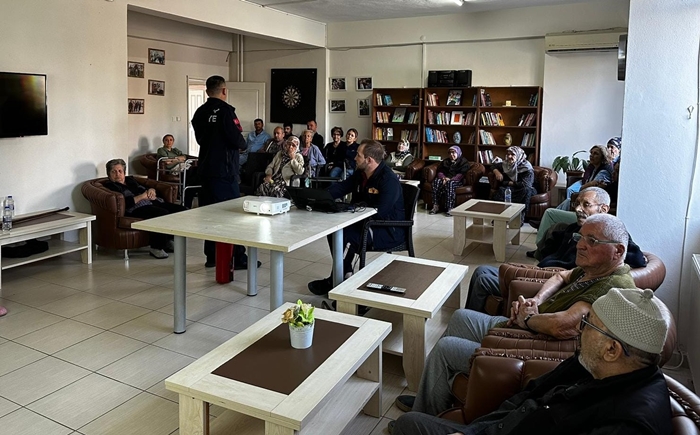 Huzurevi Sakinlerine ve Personeline Yangından Korunma Eğitimi