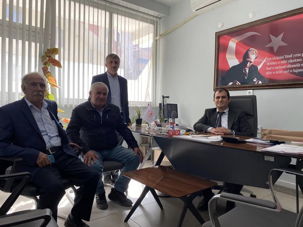 Pınarhisar Ziraat Odasından İlçe Tarım Müdürlüğüne Ziyaret