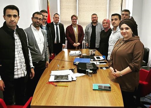 Hayırseverin Yaptıracağı Sağlık Tesisinin Proje Toplantısı Yapıldı