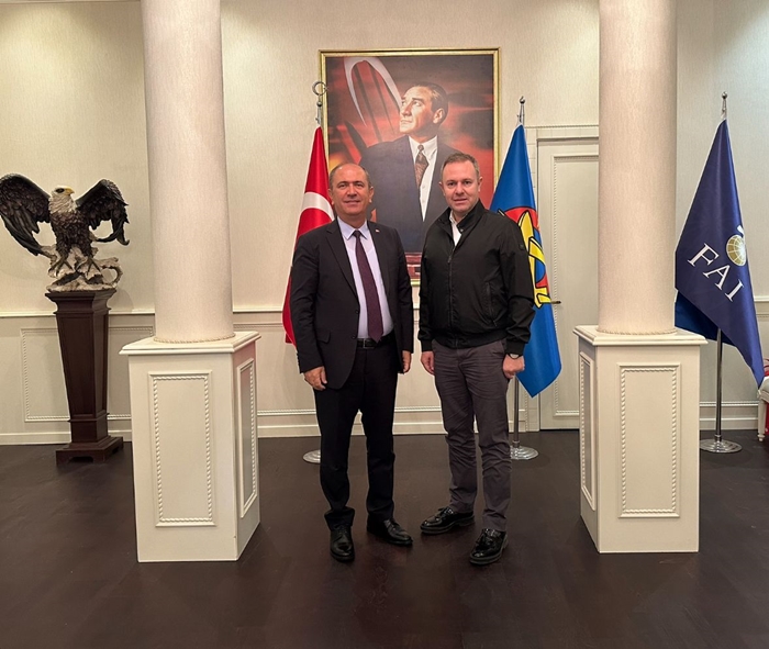 Başkan Ilık'tan THK Başkanı Yüksel'e Ziyaret