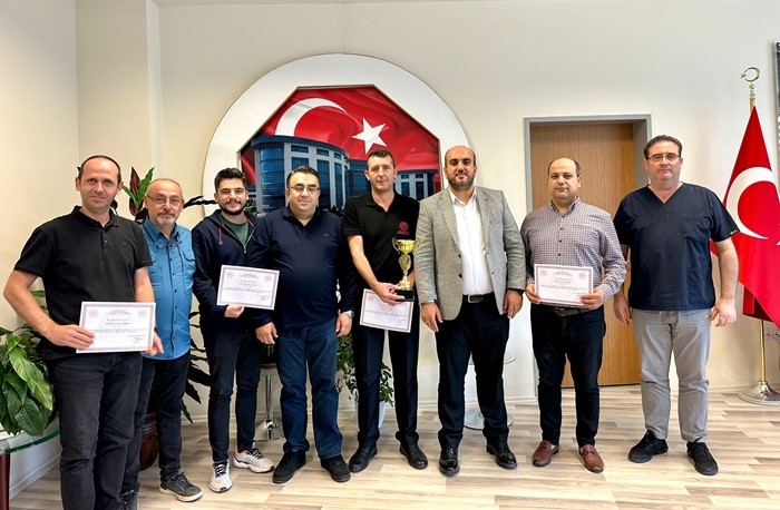 Eğitim ve Araştırma Hastanesi Masa Tenisi Turnuvasının Şampiyonu Oldu