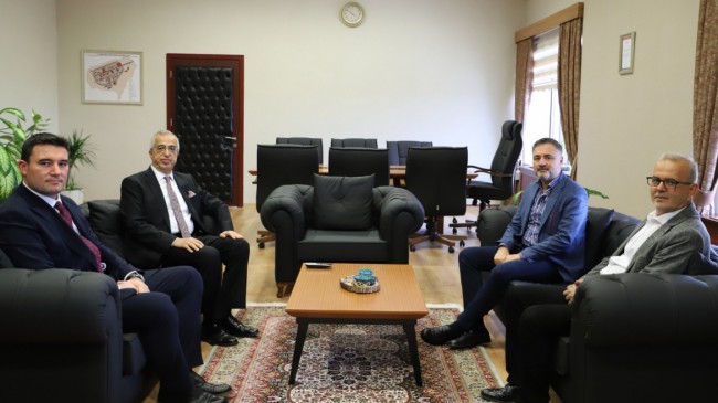 Milletvekili Sarıçam'dan Rektör Şengörür'e Ziyaret