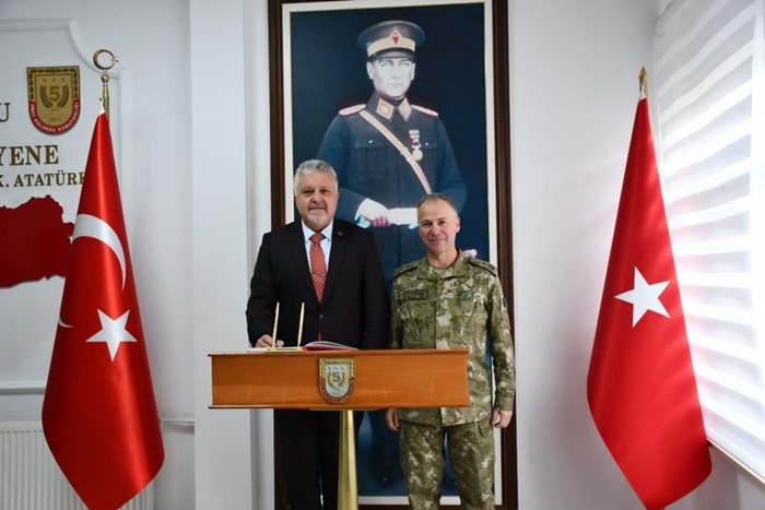 Başkan Gerenli'den Tuğgeneral Torun'a 