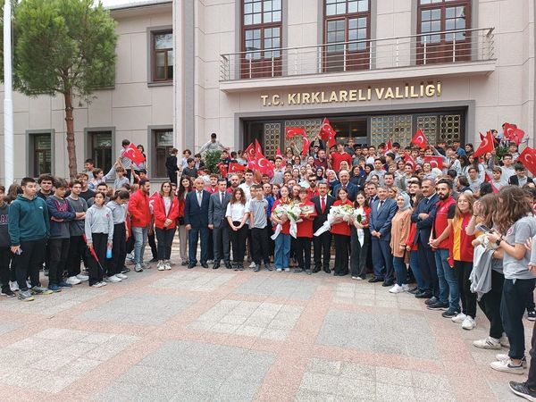Teknofest 2023'te Türkiye Şampiyonlarına Özel Karşılama