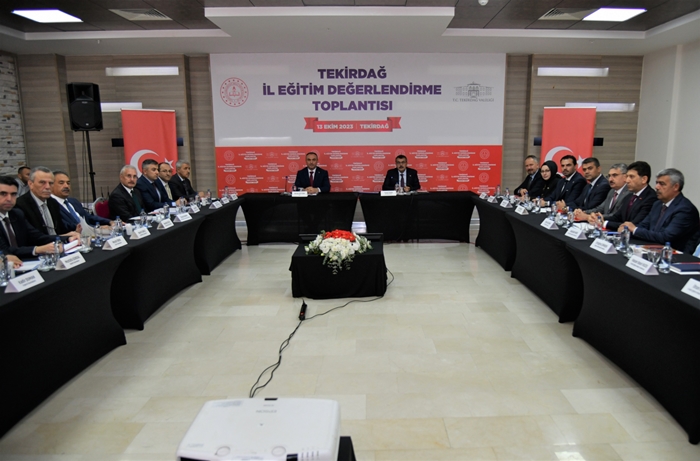 Bakan Tekin'in Katılımıyla Tekirdağ İl Eğitim Değerlendirme Toplantısı Yapıldı