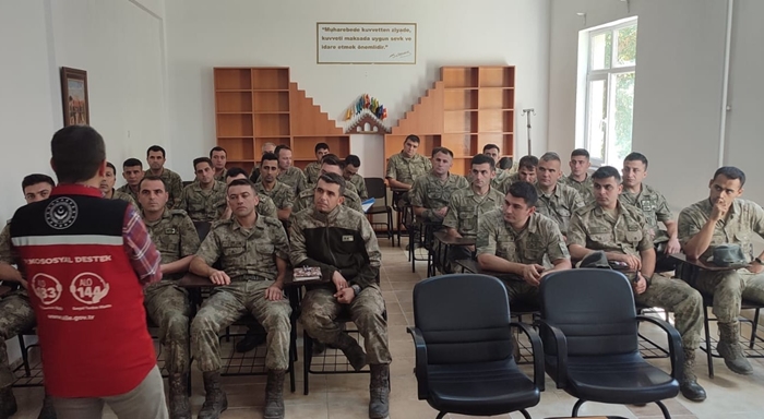 Pınarhisar'da Askeri Personele 
