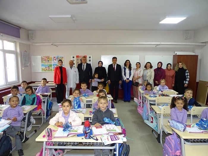 Kaymakam Çanakcıoğlu'ndan İbrahim Dalkılıç İlkokulu'na Ziyaret