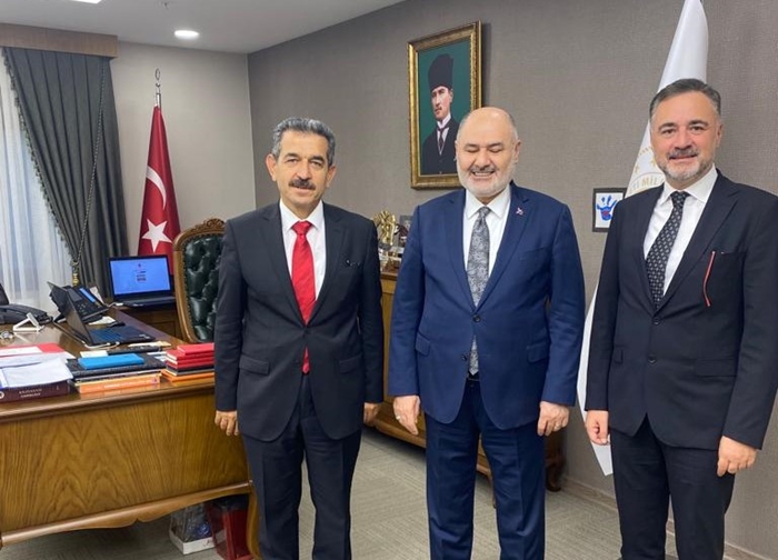 Bakan Yardımcısı Kavaklıoğlu'nu Ziyaret Ettiler